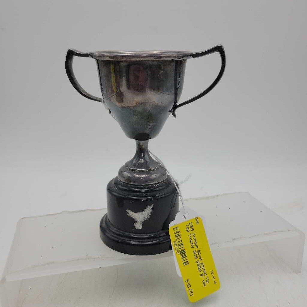 Antique Silver plated Tip Top Trophy 1939 (DEB)
