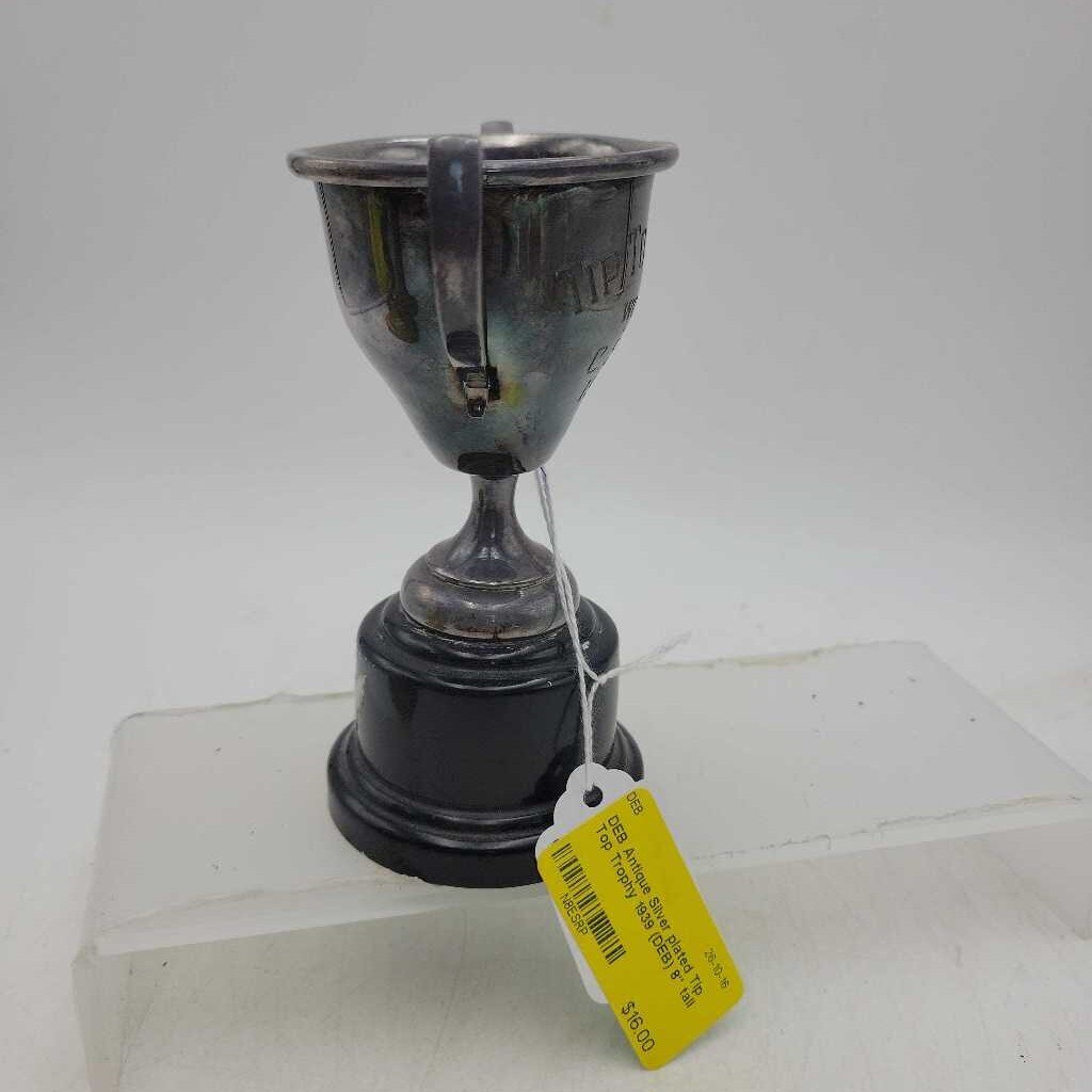 Antique Silver plated Tip Top Trophy 1939 (DEB)