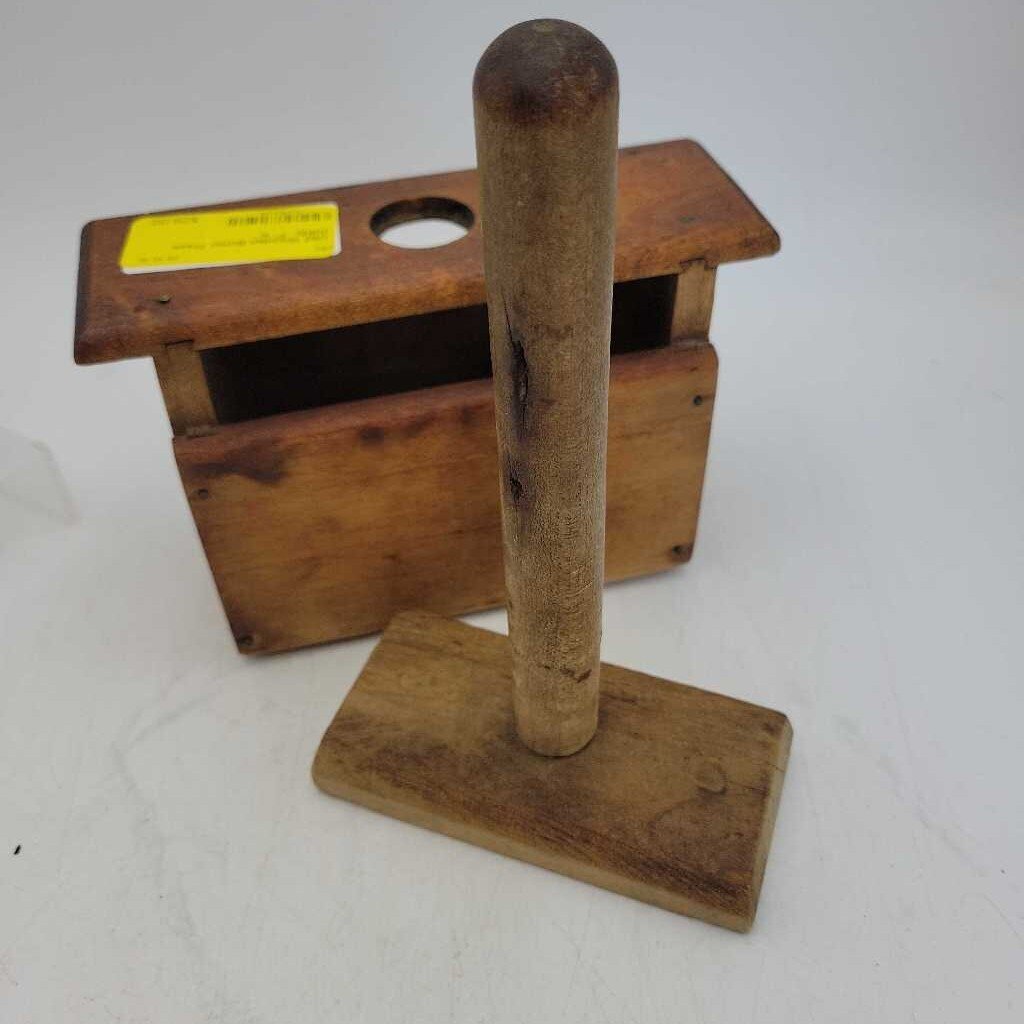 Wooden Butter Press (US2)