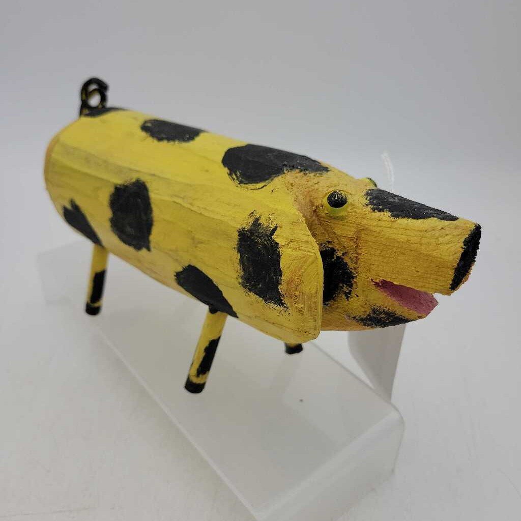 Peter Rafuse (Nova Scotia Artist) 1997 Folk Art Pig (GTJC)