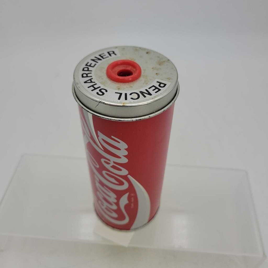 Coca Cola Coke tin pencil sharpener
