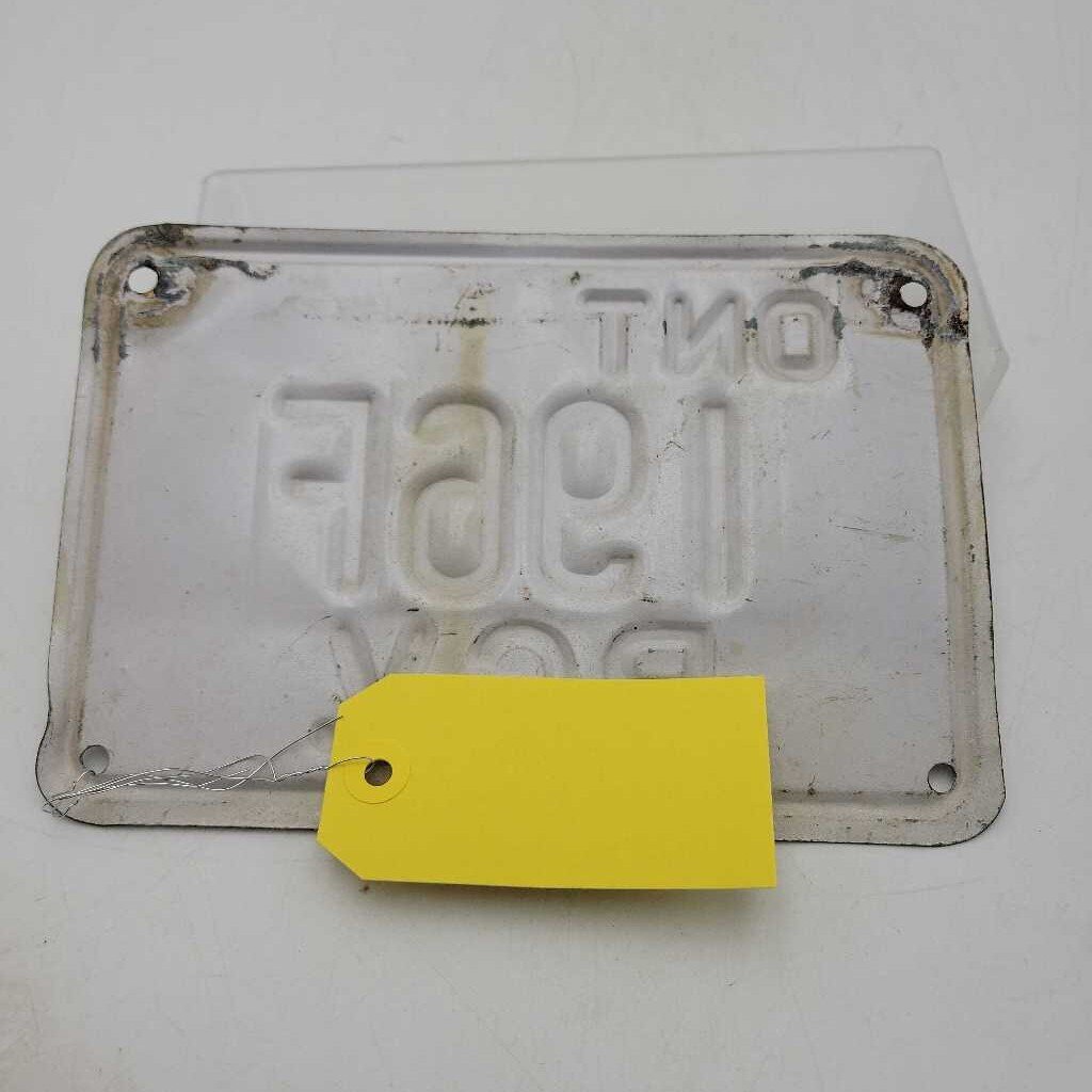 PCV Ontario Licence Plate (JAS)