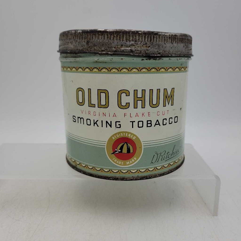 Old Chum Flake cut Tobacco Tin (NS) 526