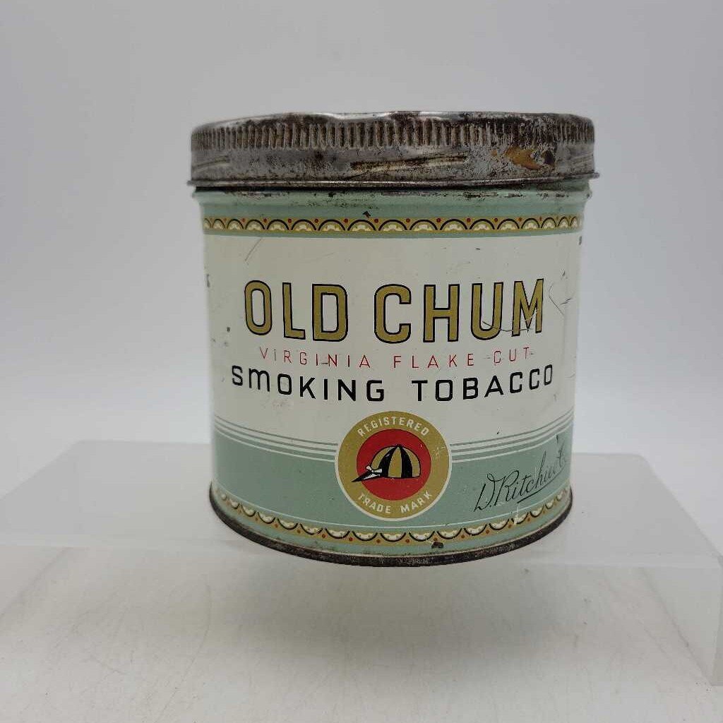 Old Chum Flake cut Tobacco Tin (NS) 526