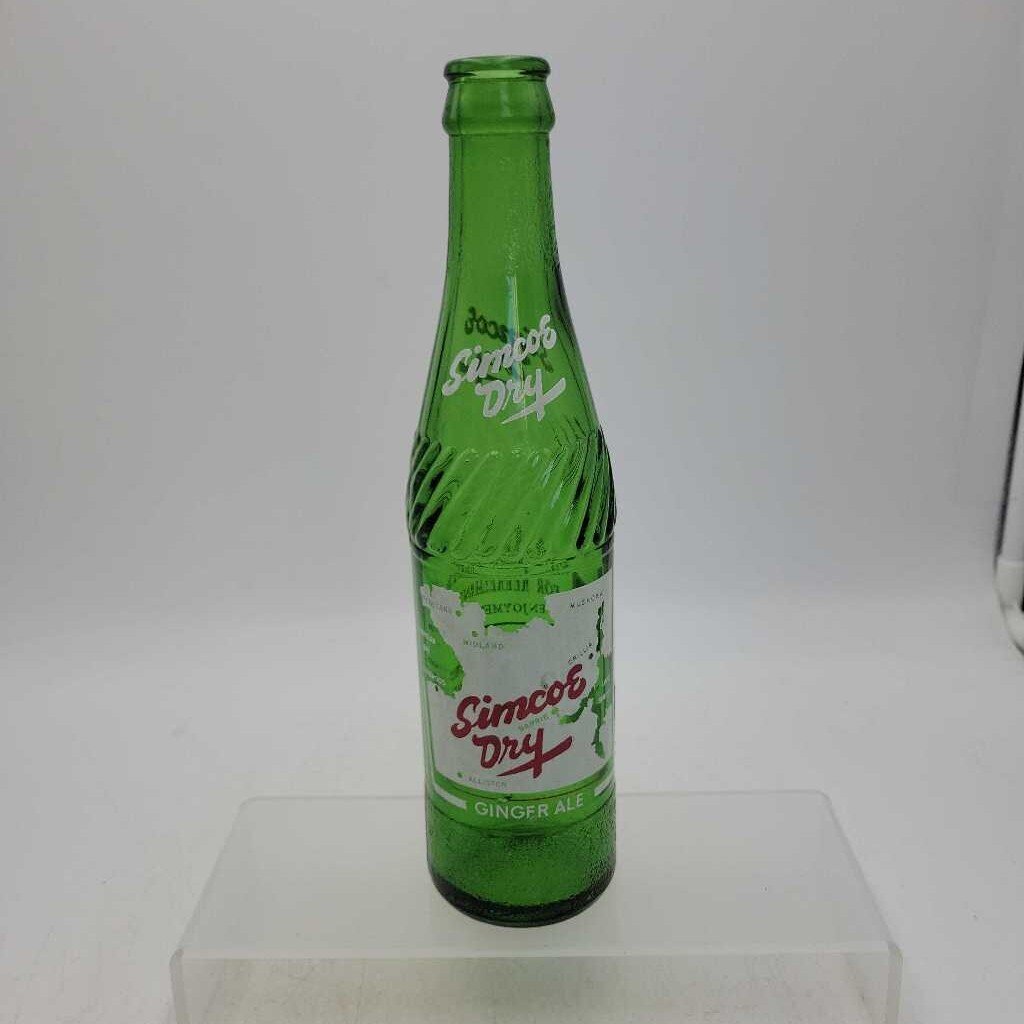 Simcoe Dry Orillia Beverage Bottle Ginger ale (JEF)