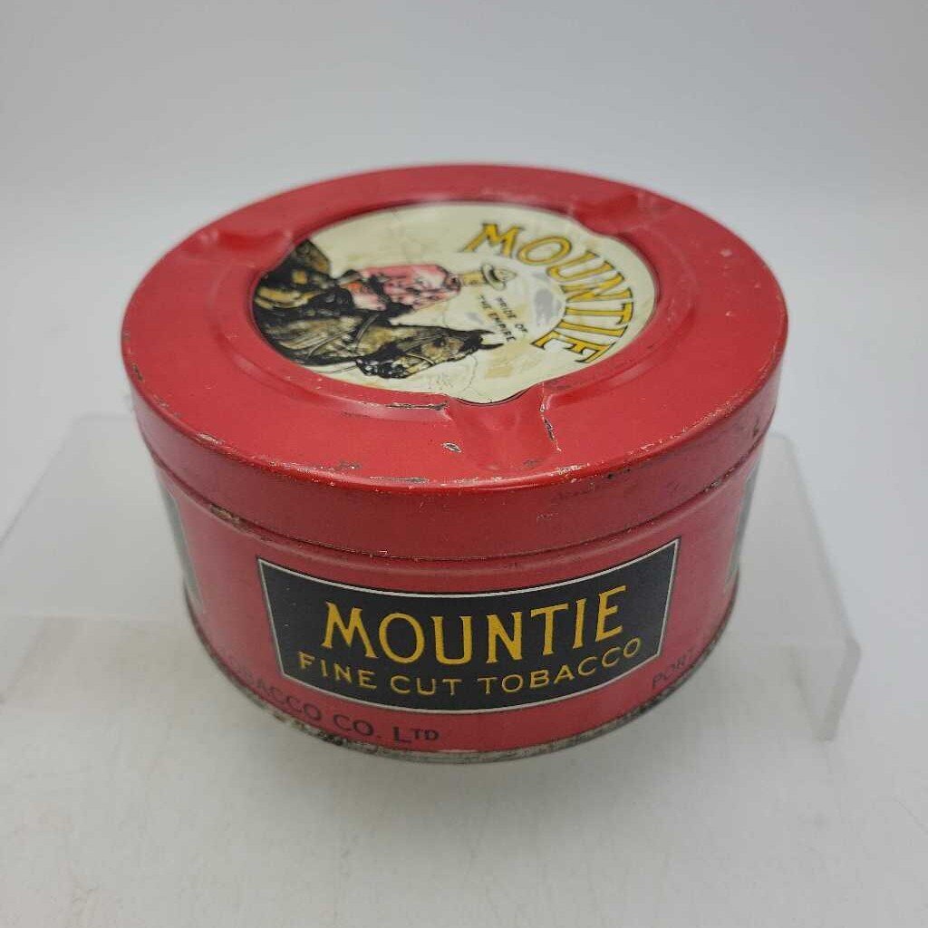 Mountie Fine Cut Tin Rare (JEF) Tobacco