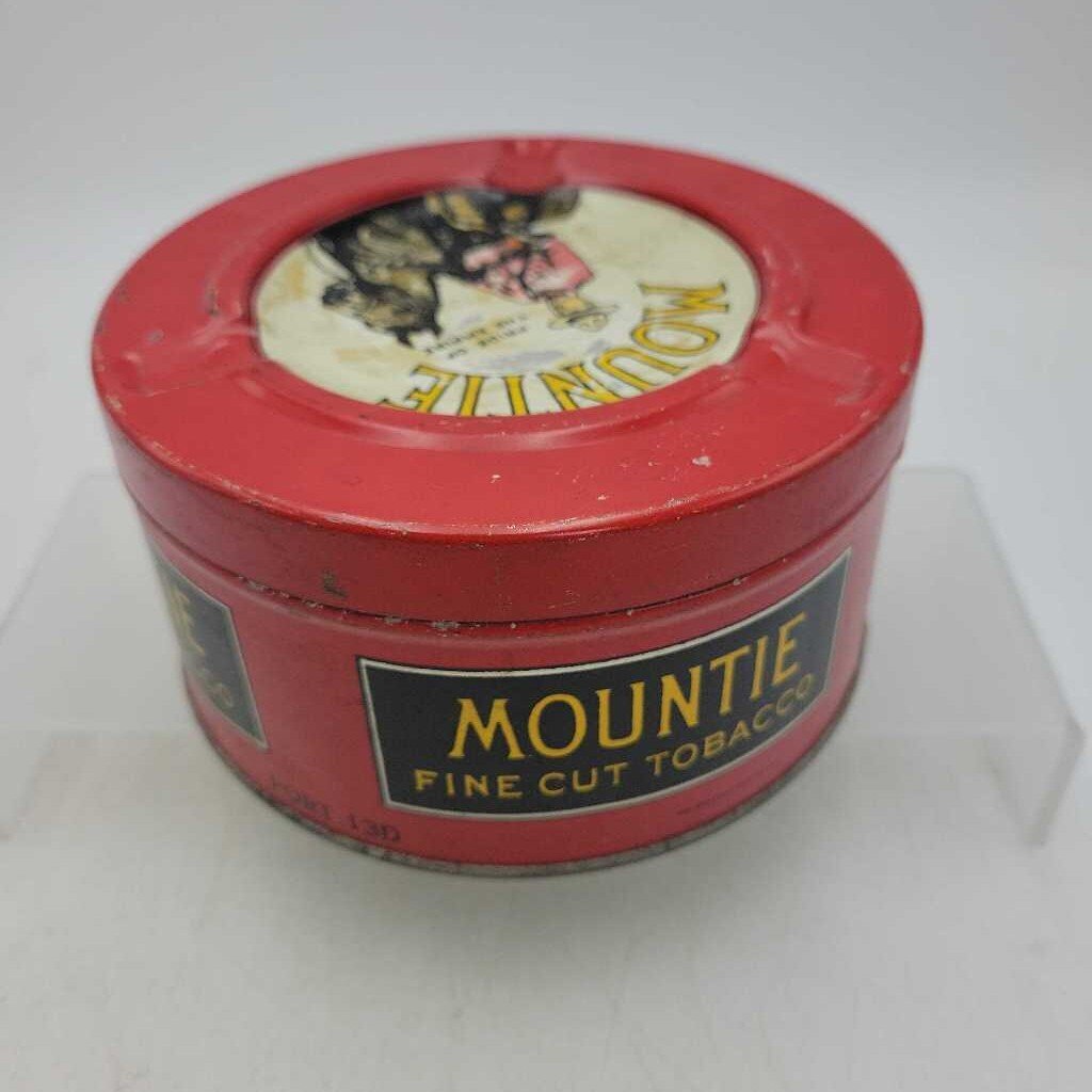 Mountie Fine Cut Tin Rare (JEF) Tobacco
