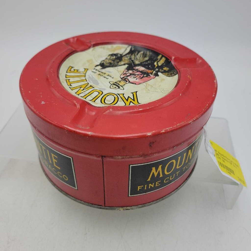Mountie Fine Cut Tin Rare (JEF) Tobacco