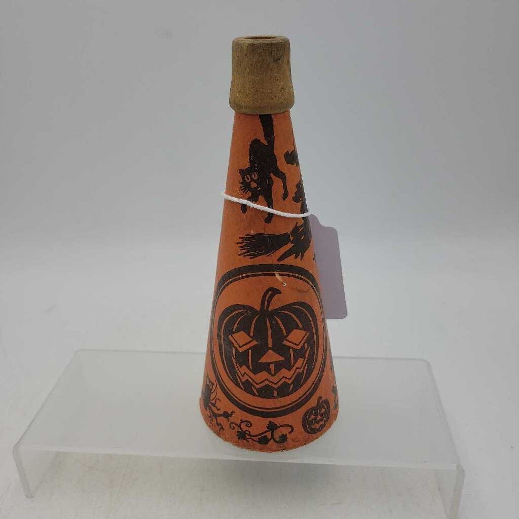 Antique Halloween Horn Marks Bros Boston Mass Sept 1921 (JH49)
