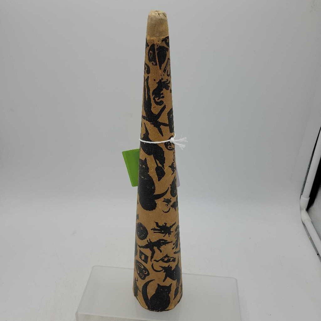 Antique Halloween Pressed Paper Horn (JH49)