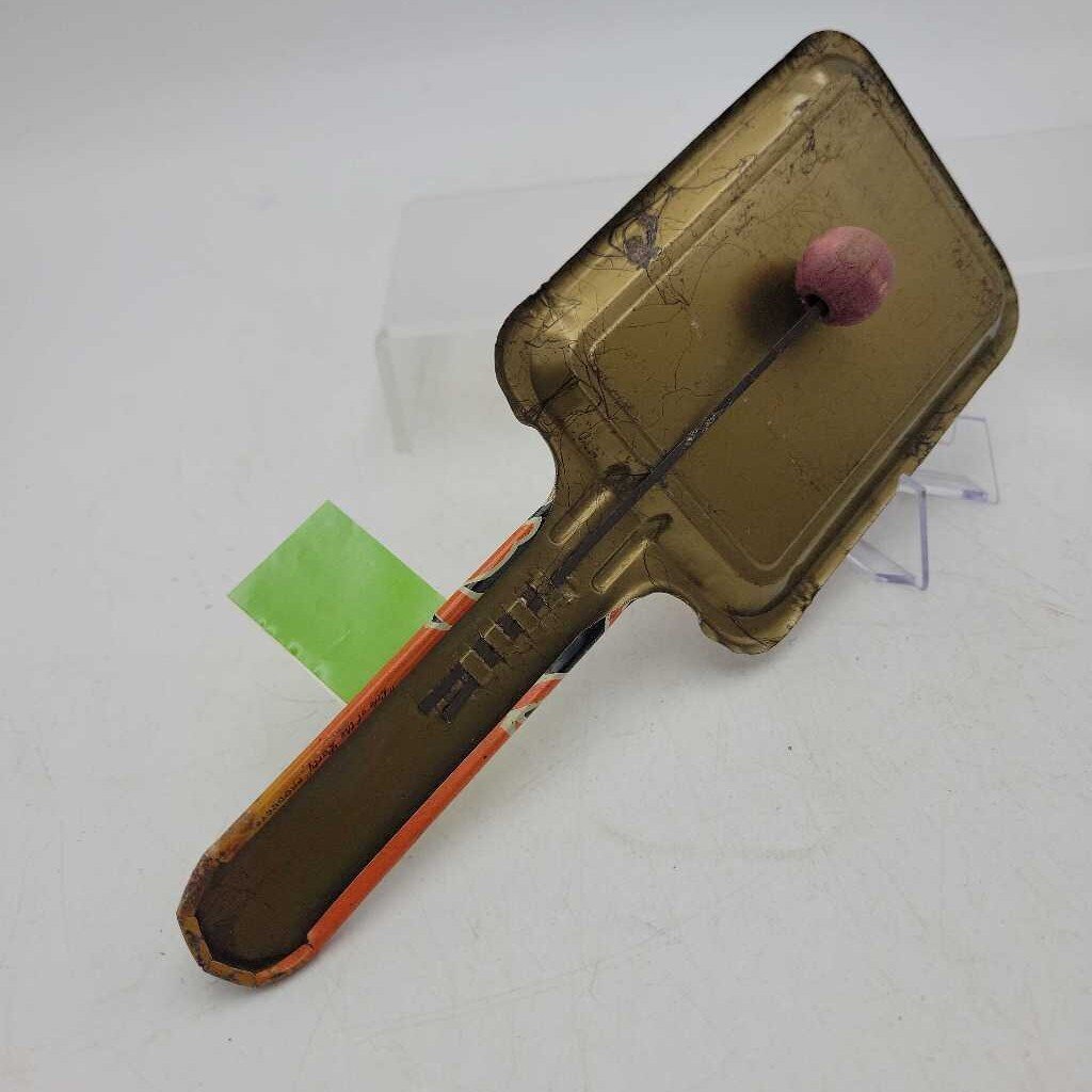 Antique Halloween Kirchhof Tin Noise maker