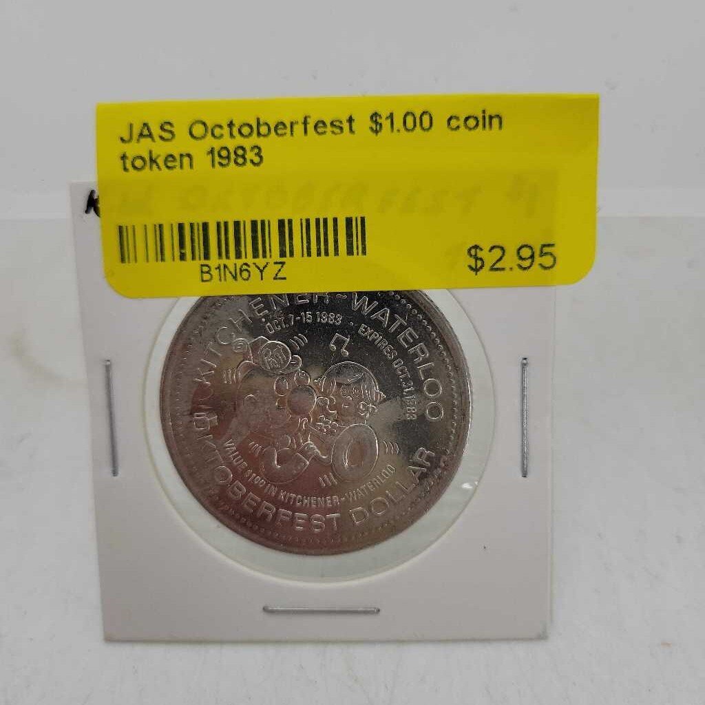 Octoberfest $1.00 coin token 1983
