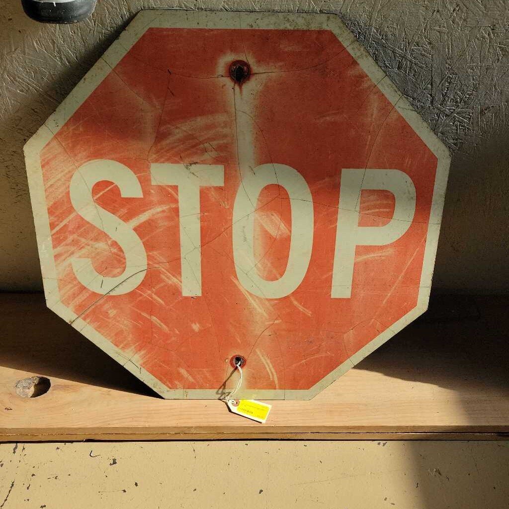 Vintage Stop Sign (JAS)