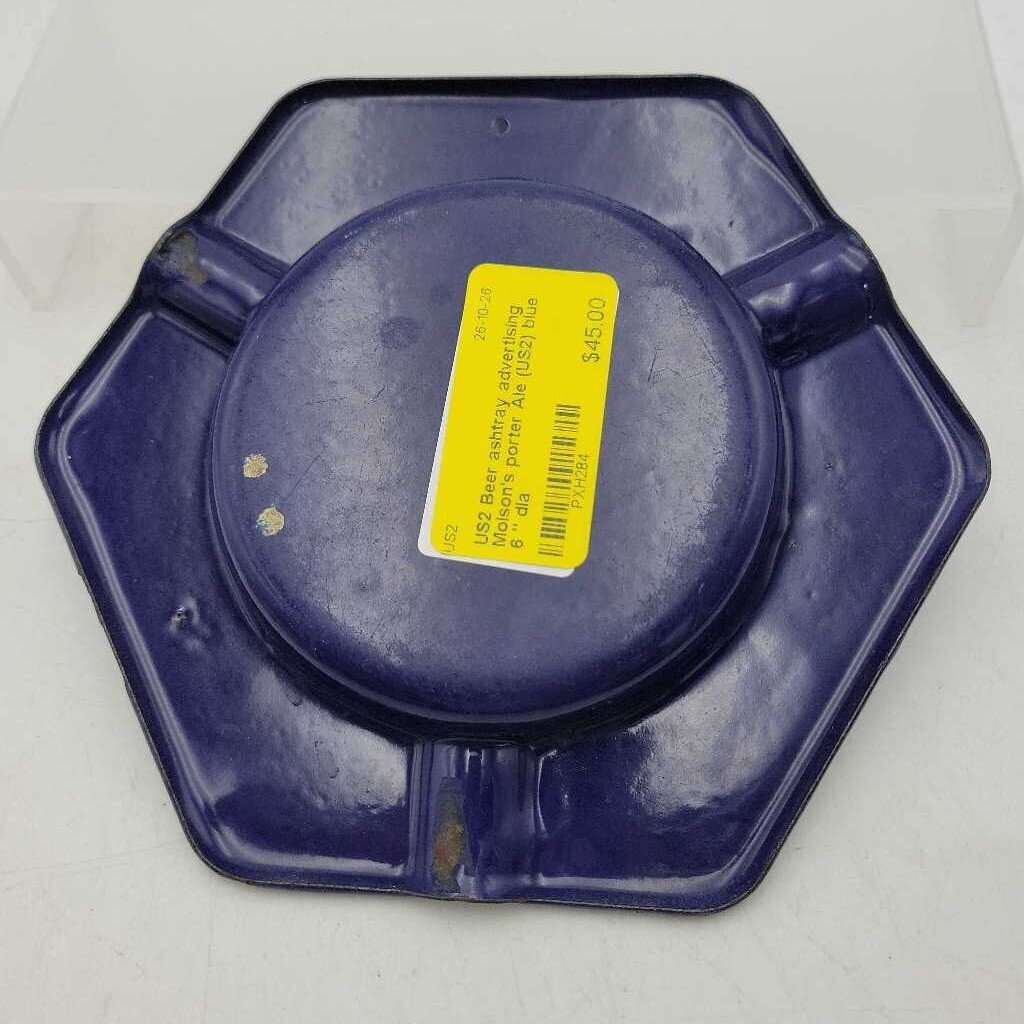 Beer ashtray advertising Molson's porter Ale (US2)
