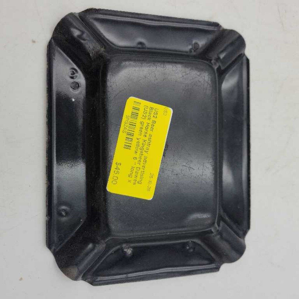Beer ashtray advertising Black Horse Kingsbeer Dawes (US2)