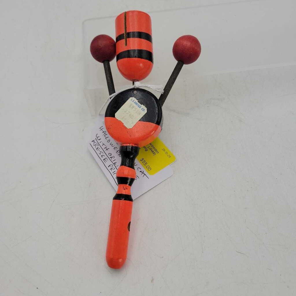 Halloween wooden rattle Noise maker (JH49)