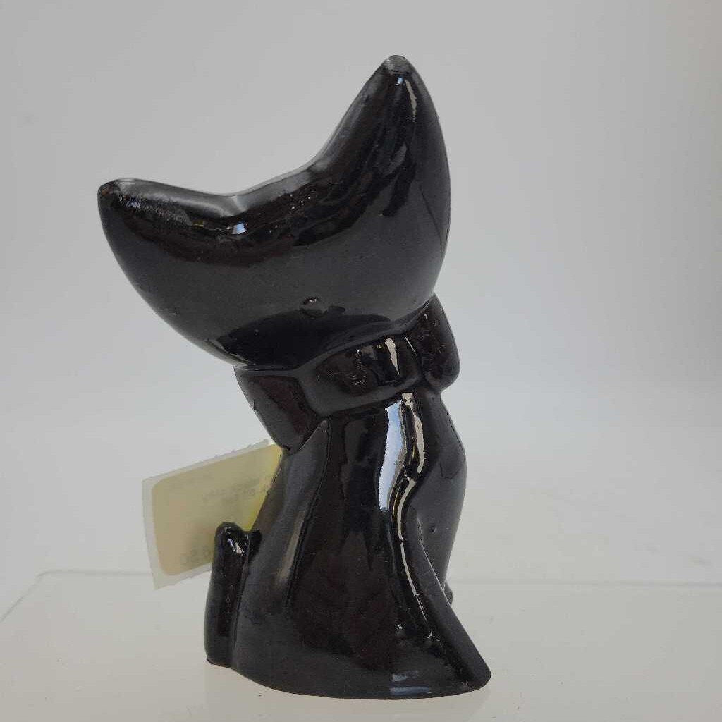 Halloween black clay Cat (JH49)
