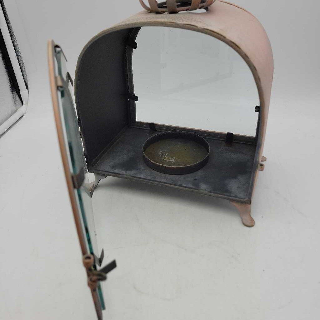 Metal Lantern Candle Holder (JAS)