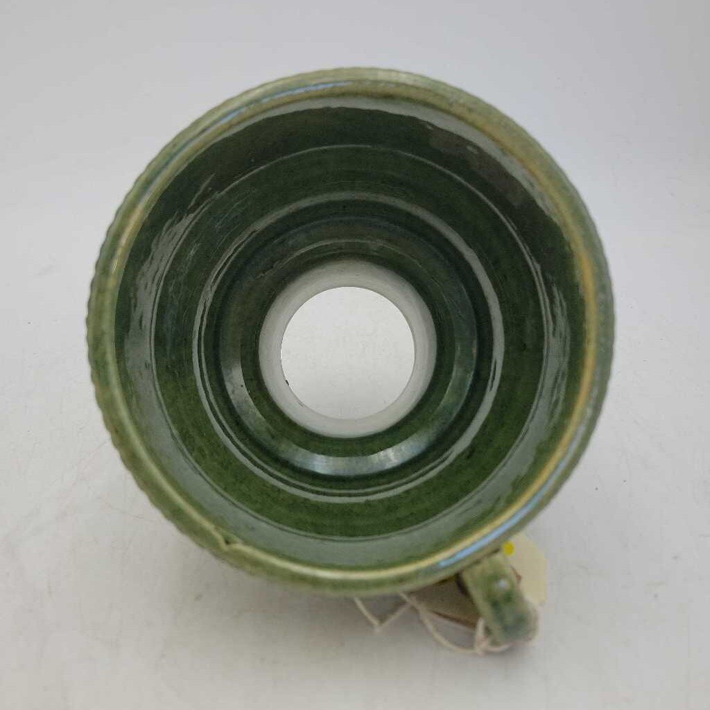 1890's Brantford Pottery Funnel Ribbed pattern (JAS) Mint