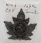 WW1 Canadian Military Cap Badge - 124th