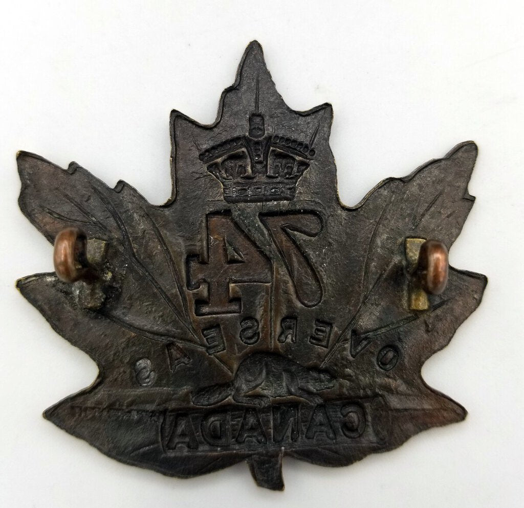 WW1 Canadian Military Cap Badge (JL)