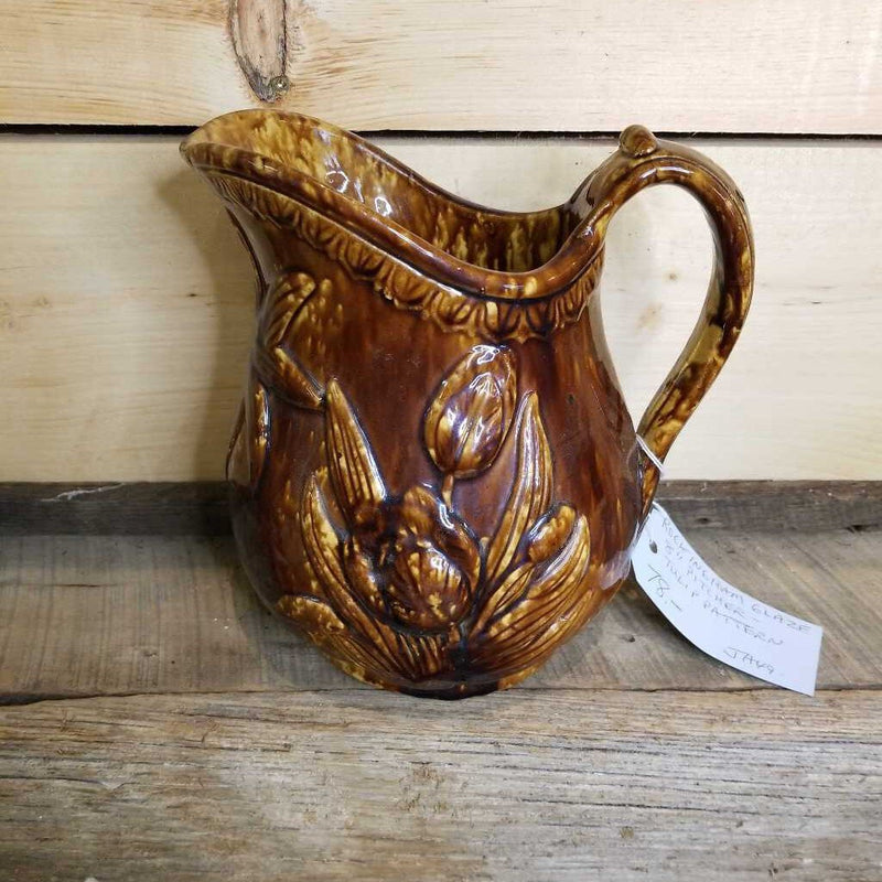 Rockingham Glaze pitcher