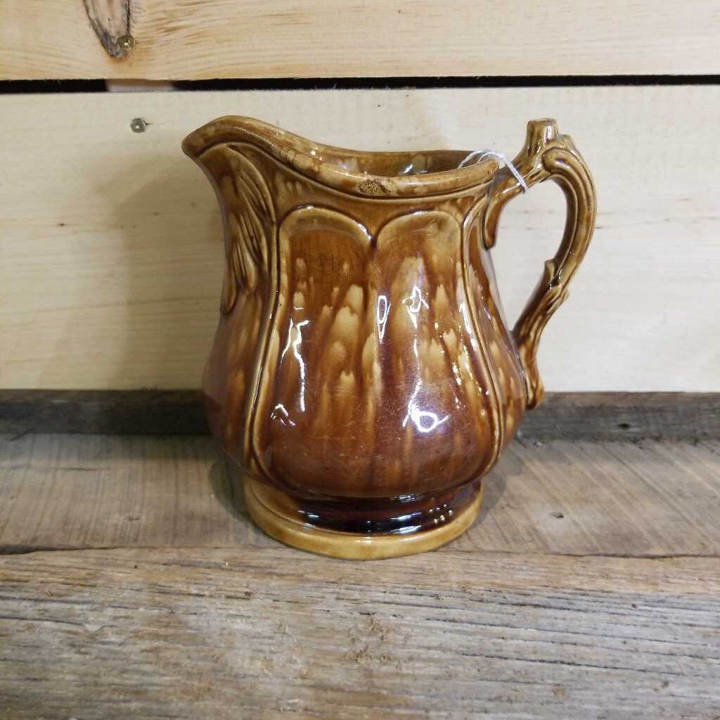 Rockingham Glaze Pitcher