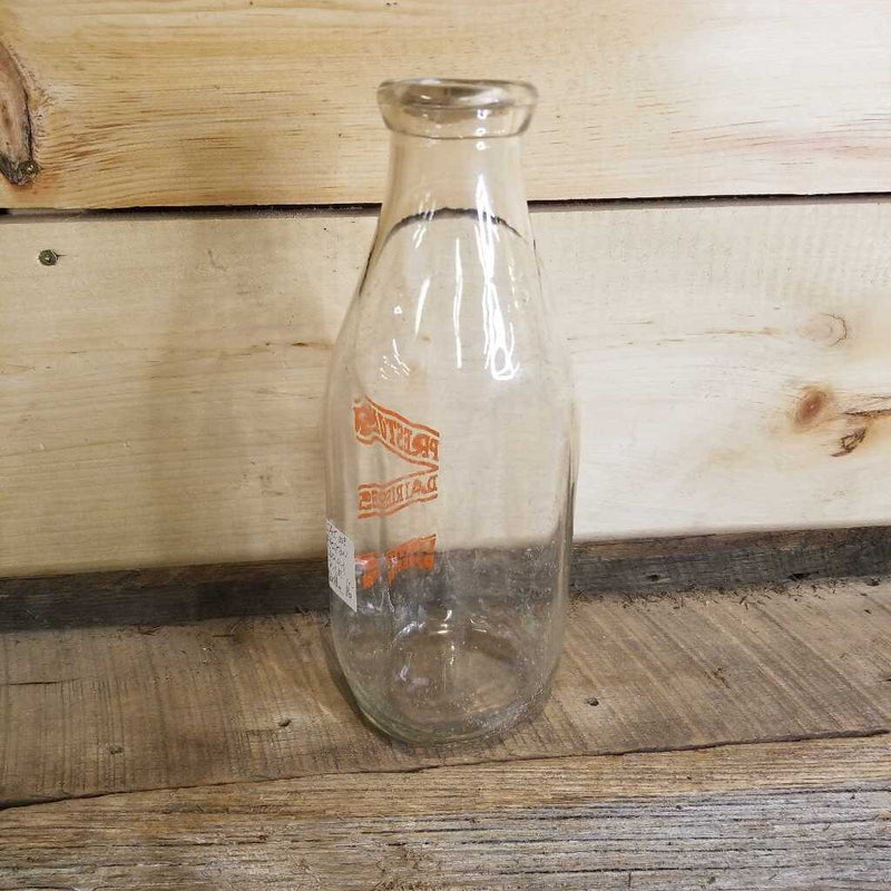 Preston Dairies Quart MIlk Bottle