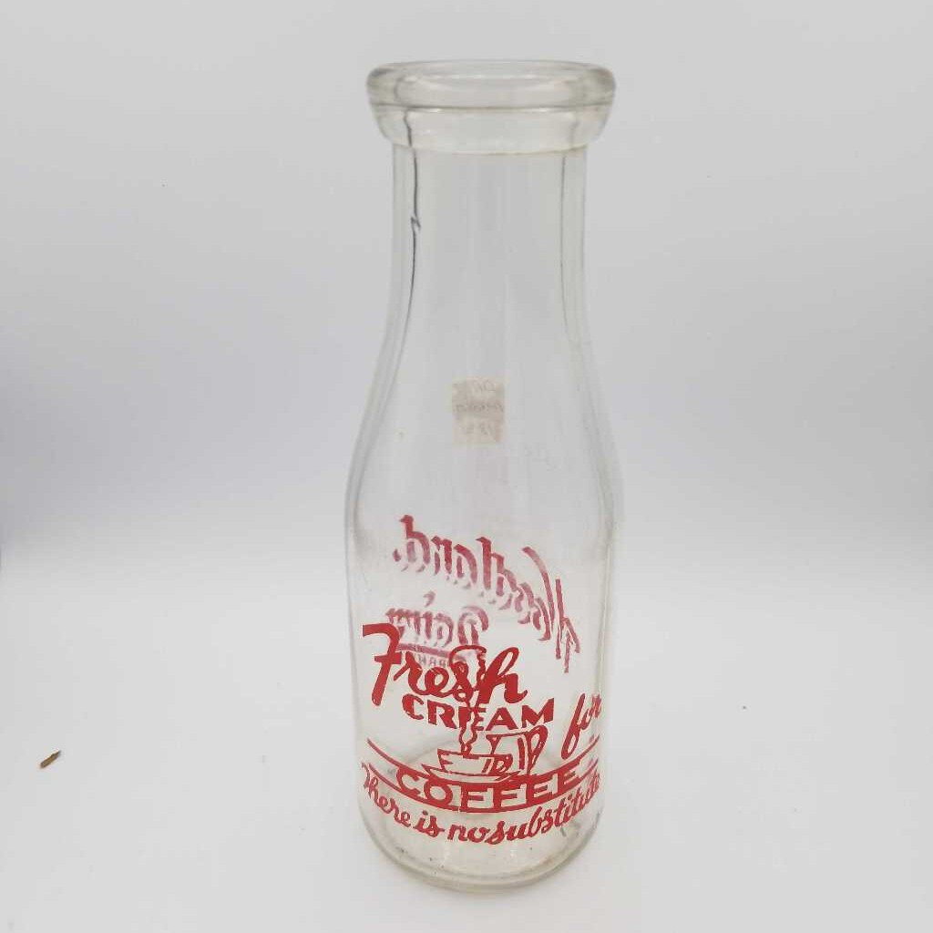 Woodland Dairy Parham Milk Bottle