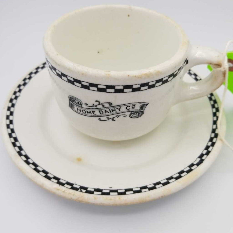 Home Dairy Co. Cup and Saucer (JEF)