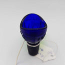 Cobalt Blue Eye cup bottle stopper (JEF)