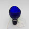Cobalt Blue Eye cup bottle stopper (JEF)