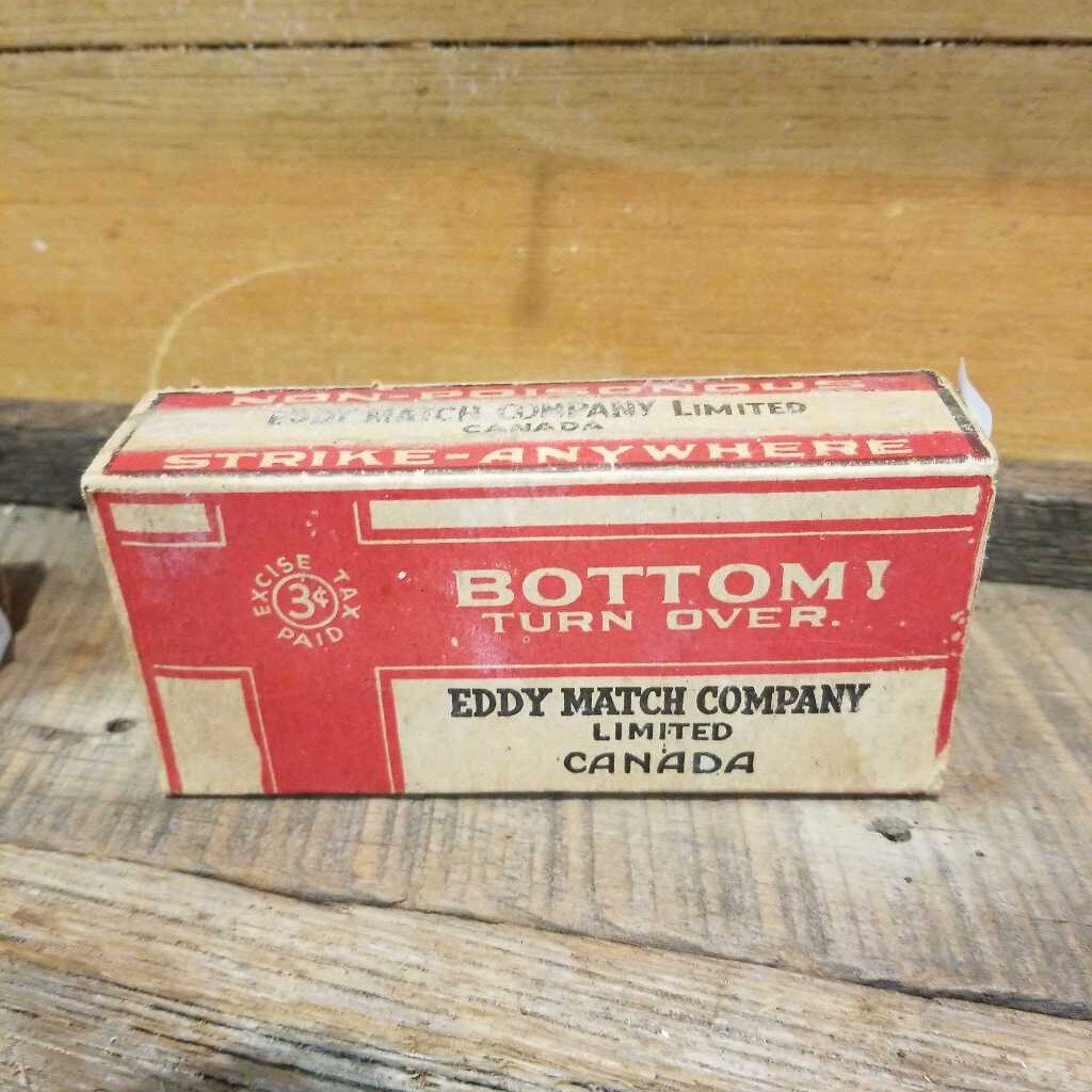 Eddy Match Boxes