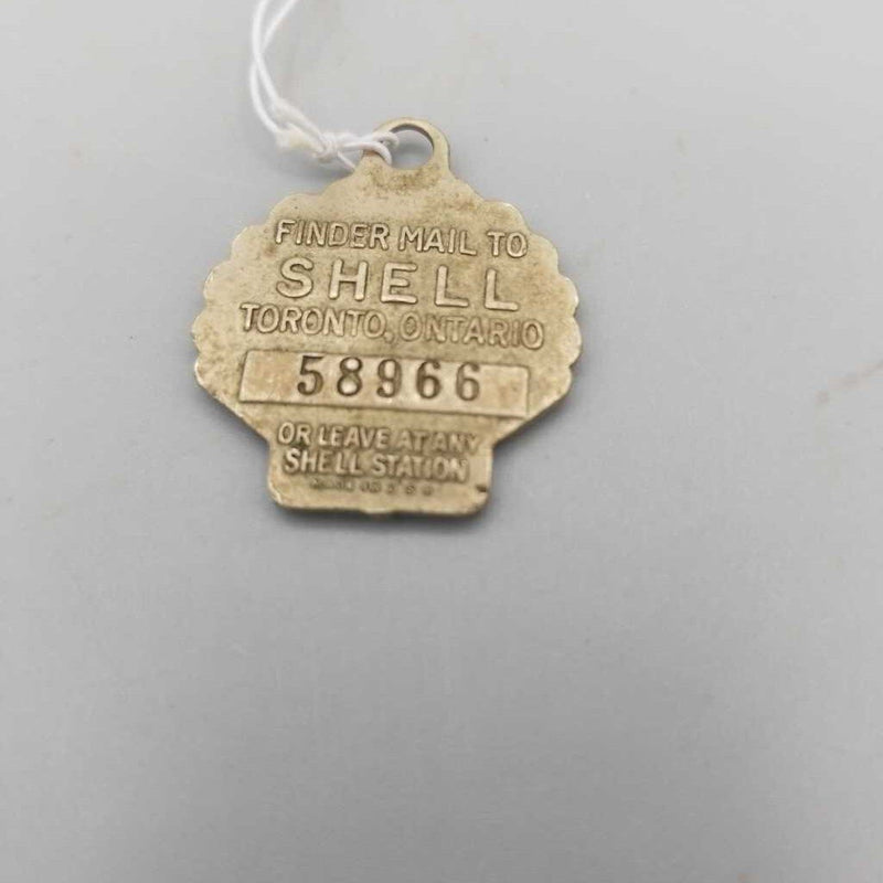 "Shell" Key Chain Finder Circa 1940-50's, (JL)