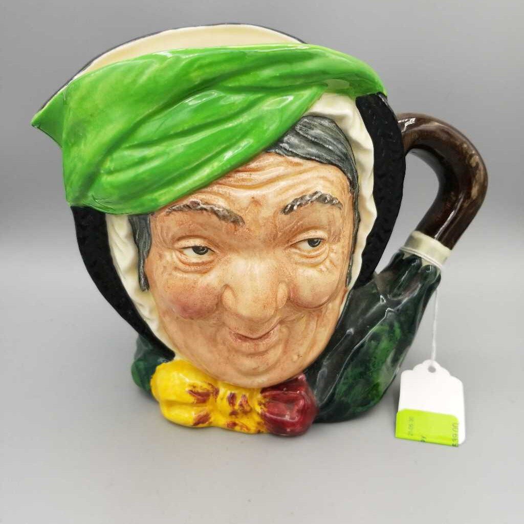 Royal Doulton Toby "Sairey Gamp" (DEB)