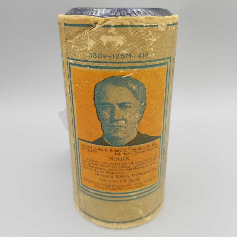 Edison Record Cylinder (JAS)