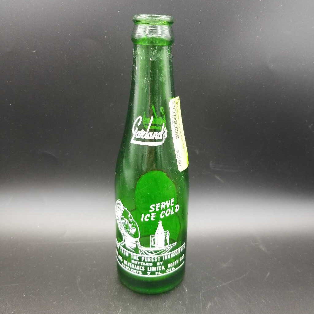 Garland's Ginger Ale Soda Bottle (JEF)