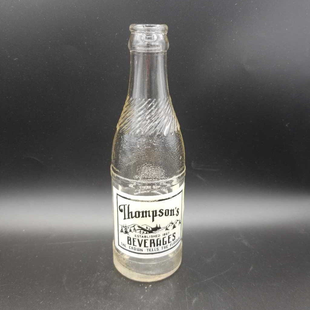 Thompson's Beverages Soda / Pop Bottle (JEF)