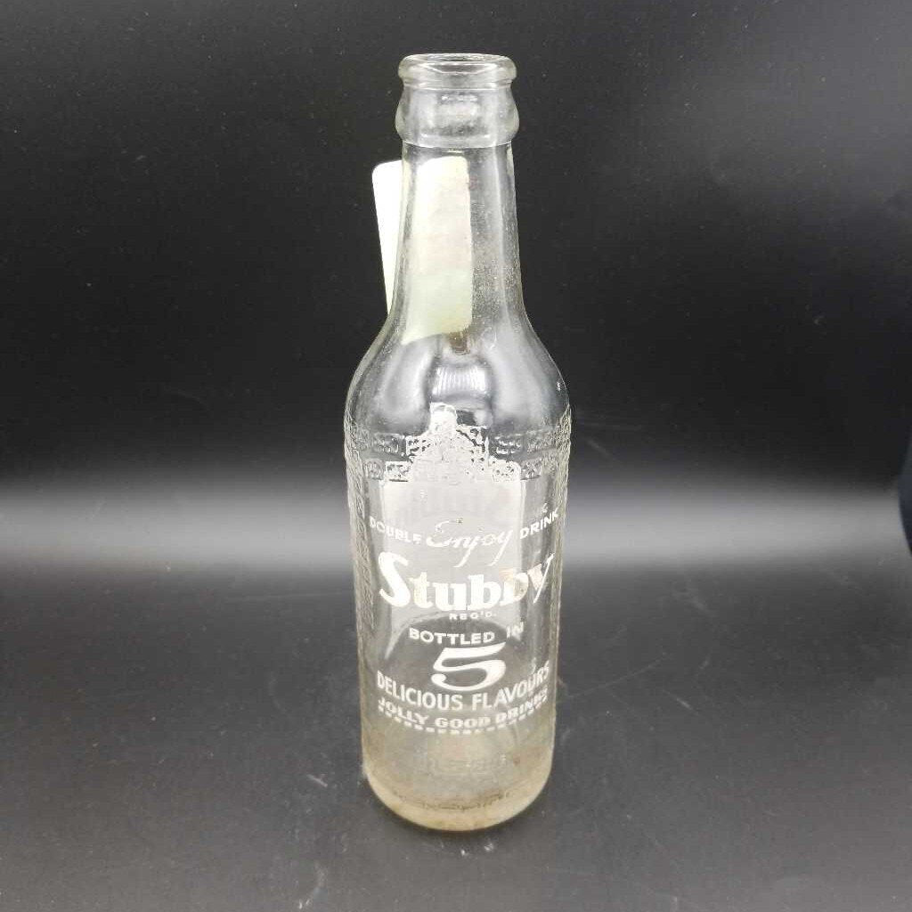 Stubby Quality Beverages Soda Bottle (JEF)