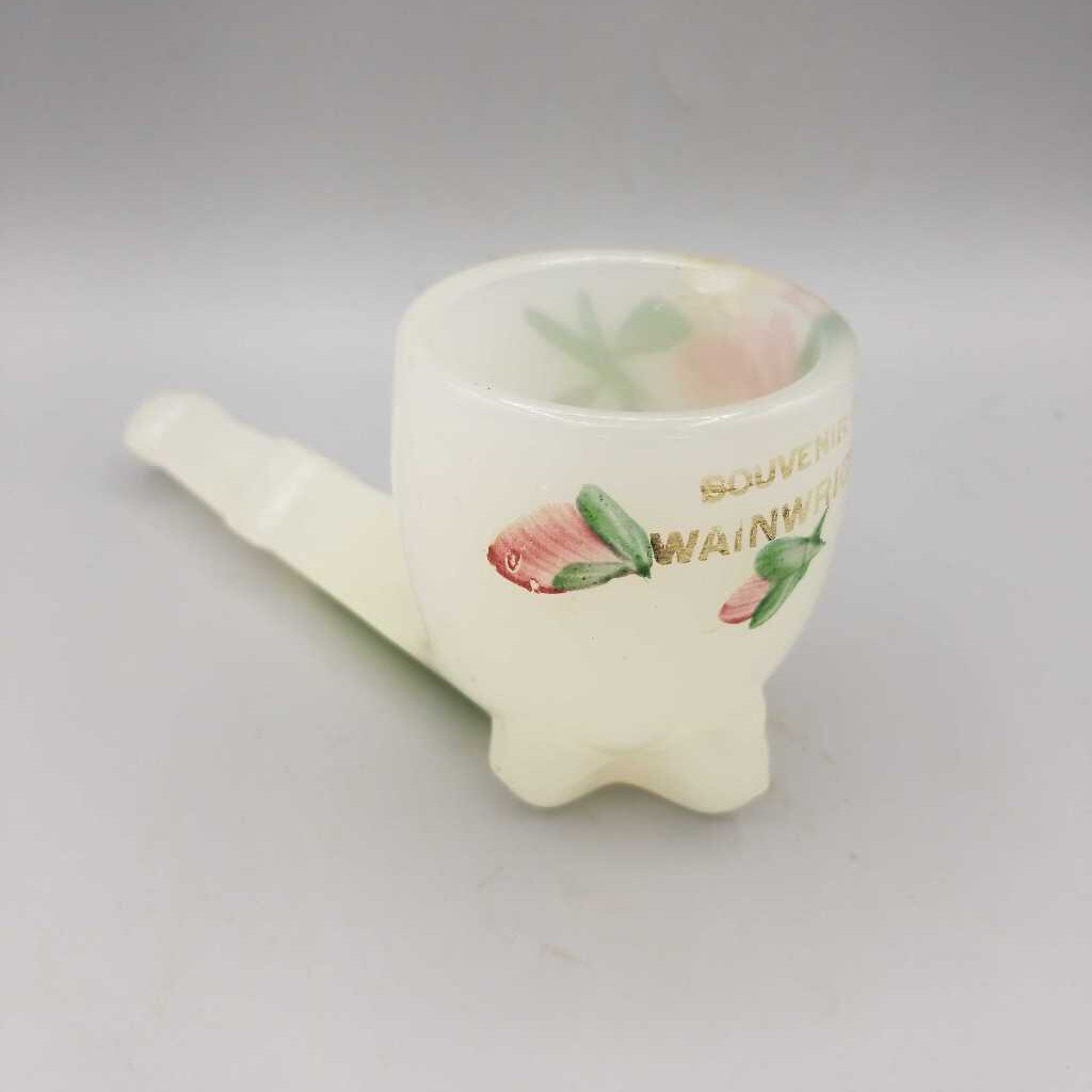 Souvenir of Wainwright Glass Pipe (JAS)