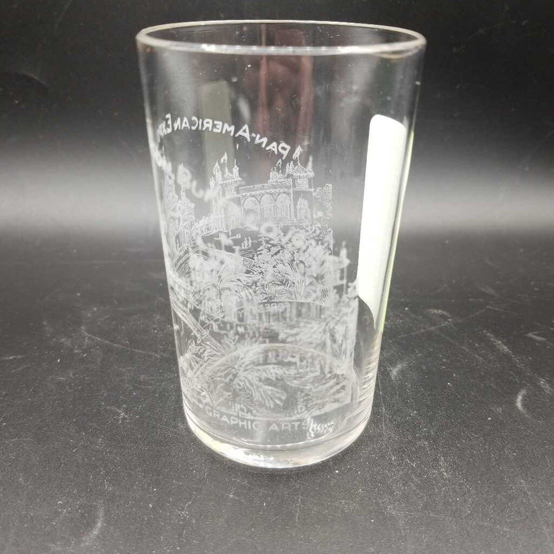 Pan American Exposition Buffalo 1901 Glass (JAS)