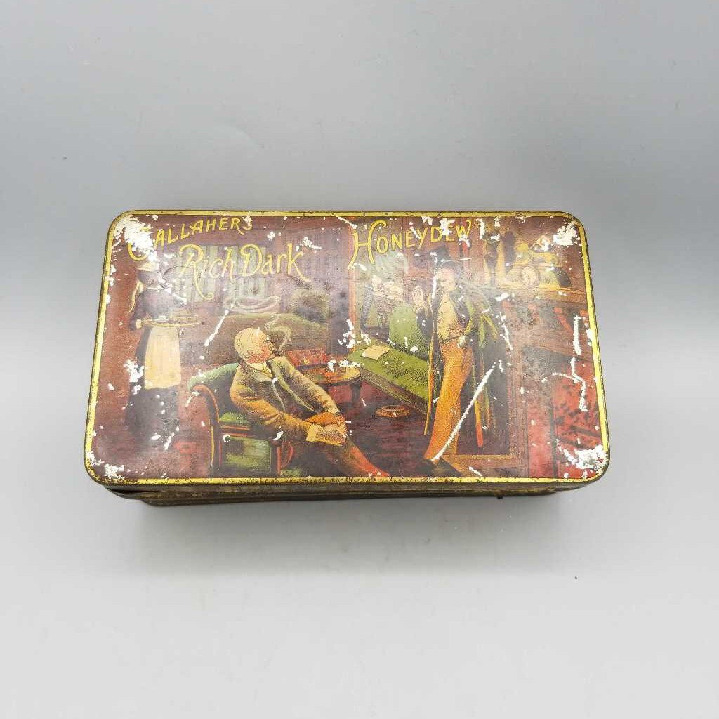 Gallaher' s Honey Dew Tobacco Tin (TRE)