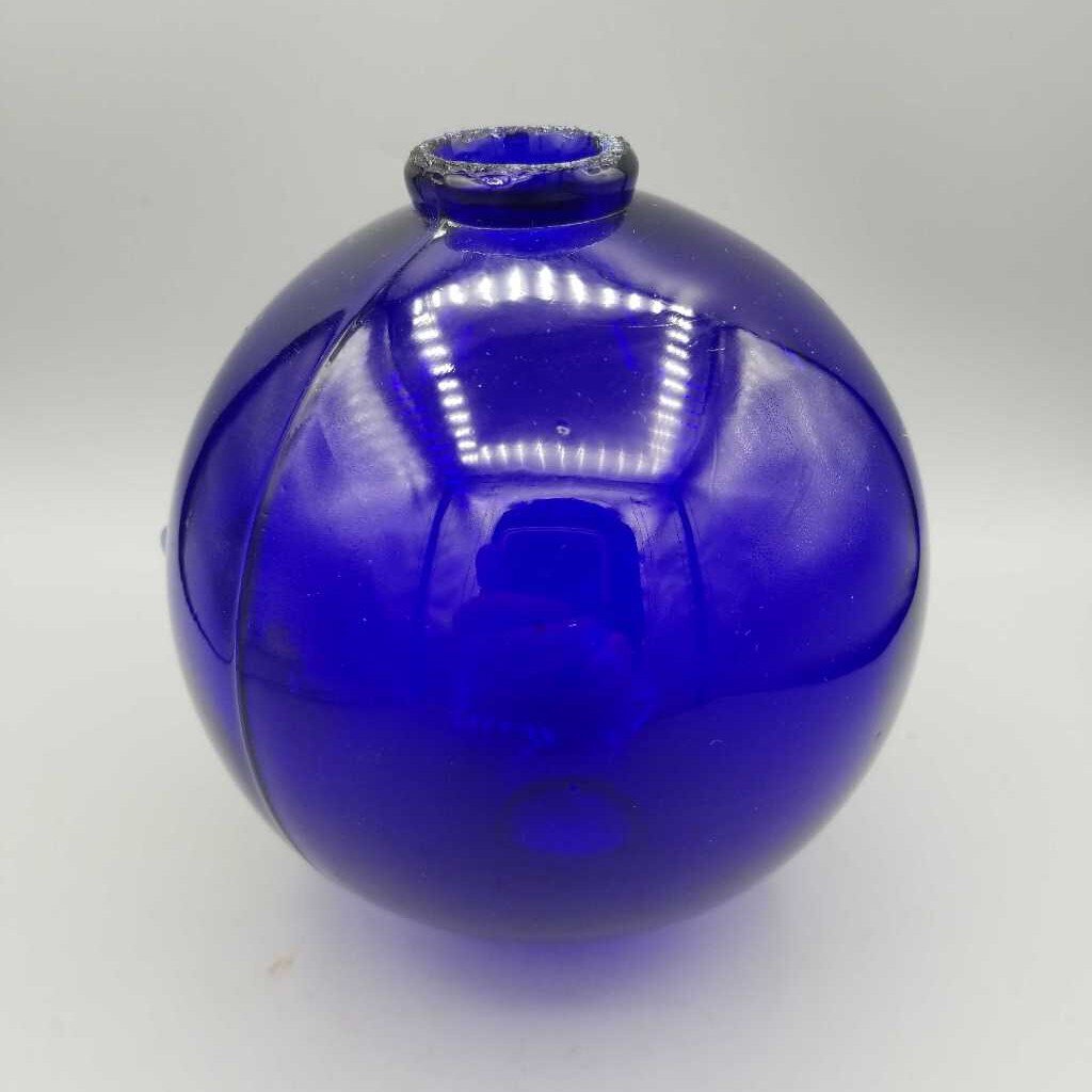 Cobalt Blue Lightning Rod Globe (Jef)