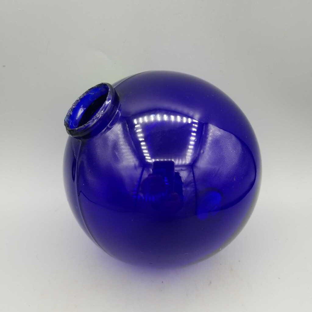 Cobalt Blue Lightning Rod Globe (Jef)