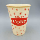 Vintage Enjoy Coke Wax Cup (JAS)