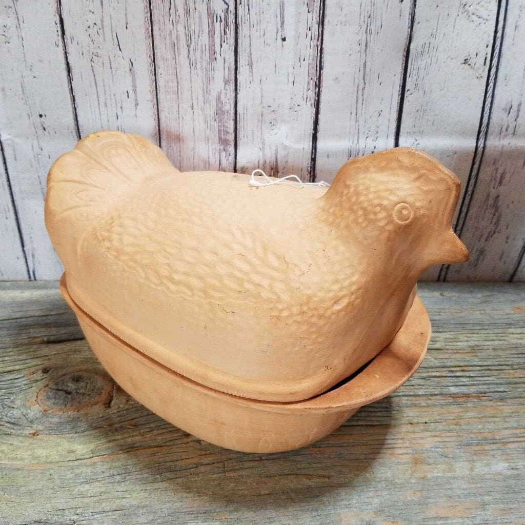 Terra Cotta Rooster Oven Baker (M2) #97