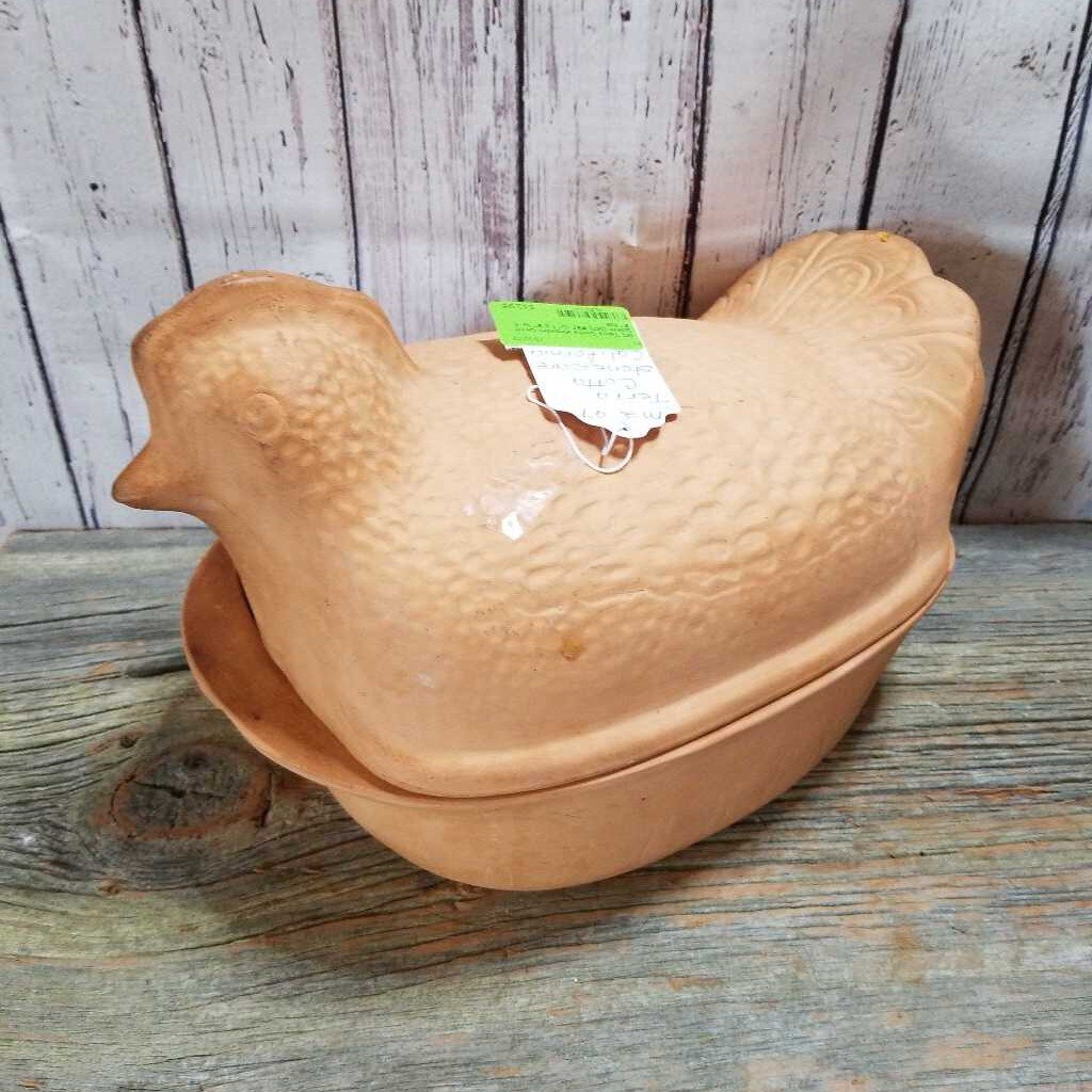 Terra Cotta Rooster Oven Baker (M2) #97