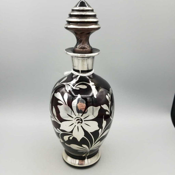 MCM Amethyst Silver Overlay Decanter (DS) MCM Amethyst Silver Overlay Decanter (DS)