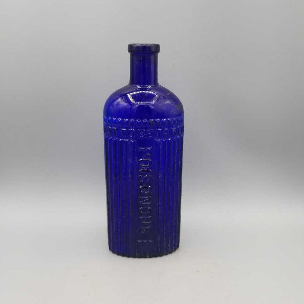 Cobalt Blue Poison Bottle (Jef)