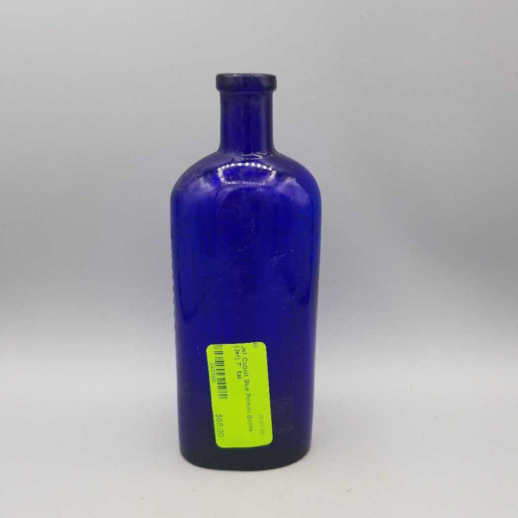 Cobalt Blue Poison Bottle (Jef)